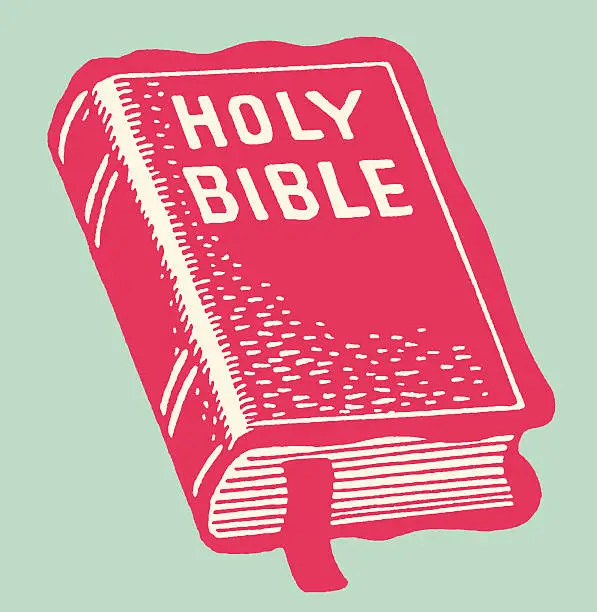 Vector illustration of Bible