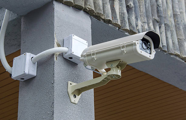 istock Security CCTV camera and urban video 537044479