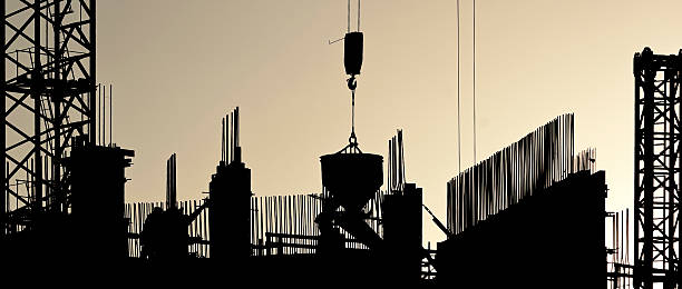 istock High-rise construction crane on job site-siloed. 537044867