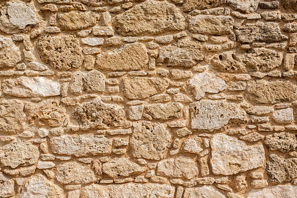 istock Antique natural stonewall 537058208