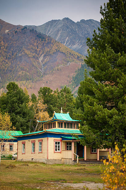 istock Buddhist temple in the mountains 537060739