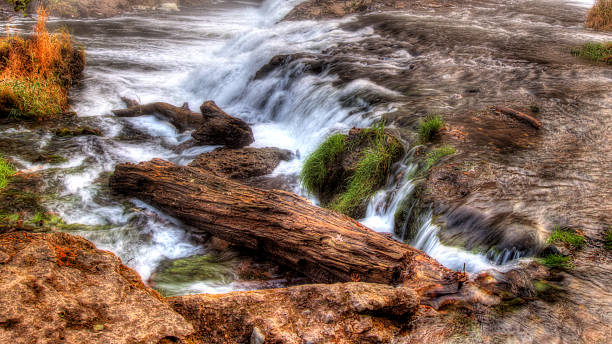 istock Colorful scenic waterfall in HDR 537061903