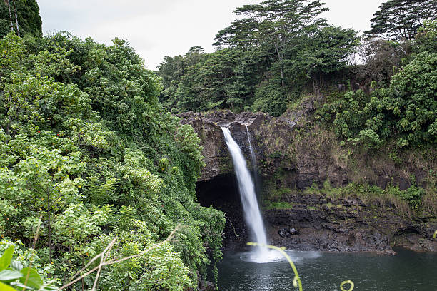 istock USA - Hawaii - Big Island, Rainbow Falls 537064707