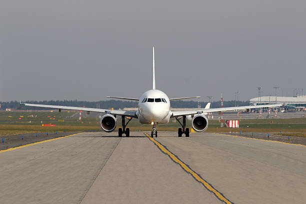 istock Aircraft on taxiway 537075349