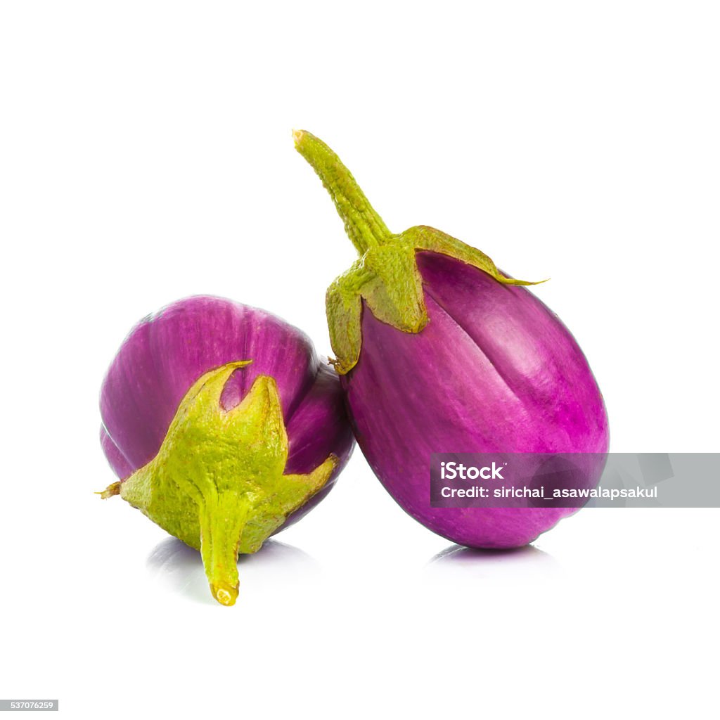 Eggplant isolated on a white background 2015 Stock Photo