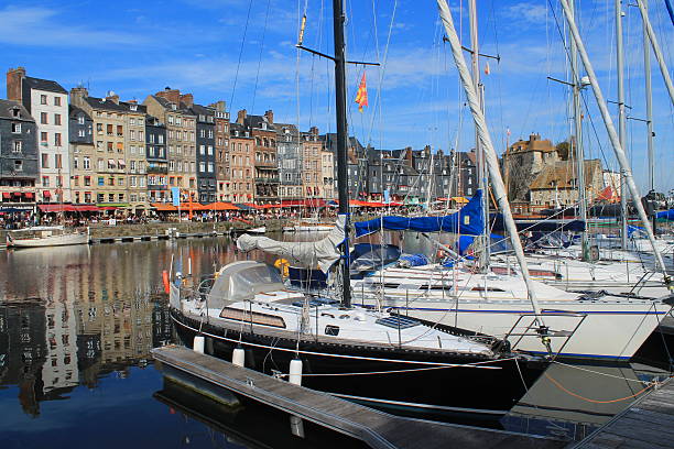 istock Old Honfleur Basin, France 537078679