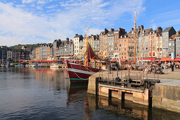 istock Old Honfleur Basin, France 537079955