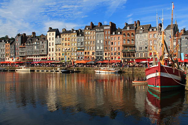 istock Old Honfleur Basin, France 537079989