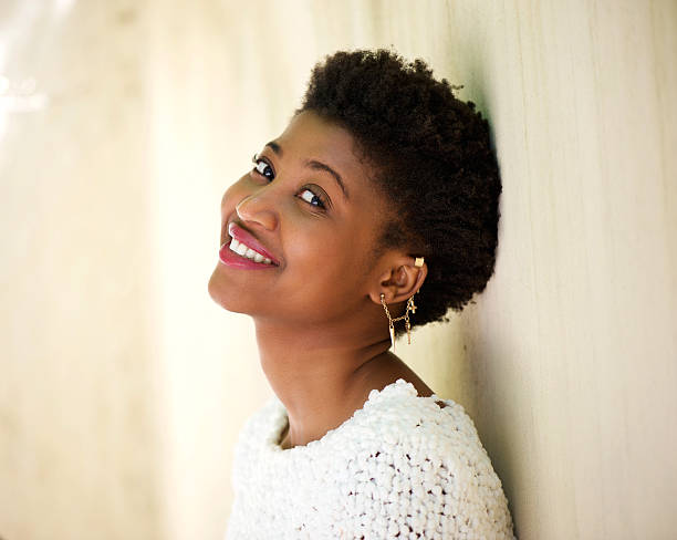 istock Attractive young african american woman smiling 537080805
