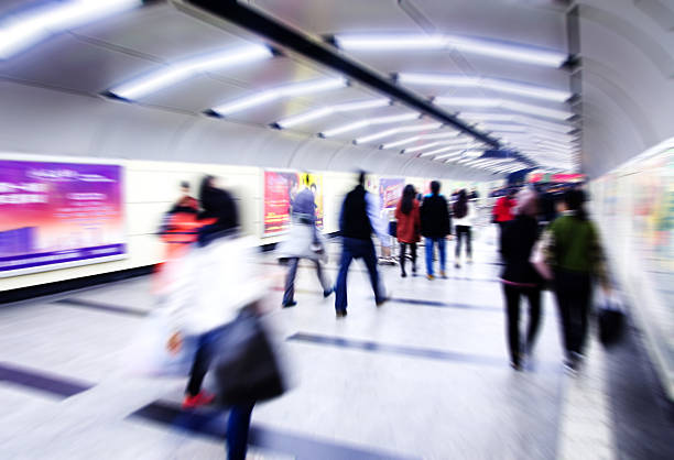 istock The subway platform dock,Business people activities. 537095169