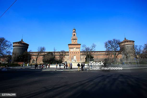 Sforzesco Castle Stock Photo - Download Image Now - 2015, Active Seniors, Adult