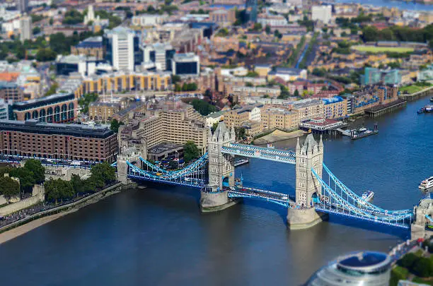 Photo of Tower Bridge seen from The Shard London