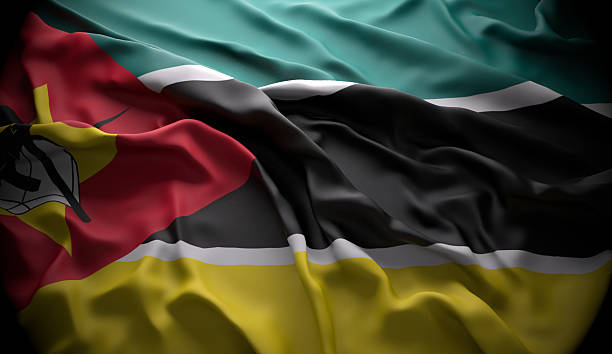 istock Mozambique, Maputo national official state flag 537100923