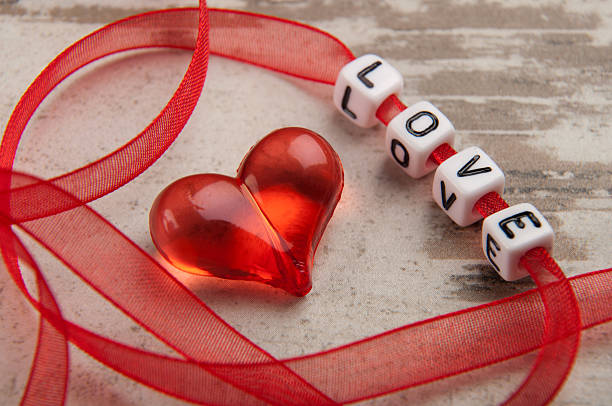 istock red heart on wood with a word love 537121807