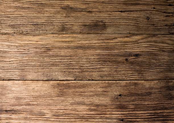 Texture of old worn wooden board