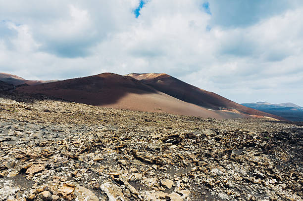 Isla volcánica de Lanzarote, España - foto de stock