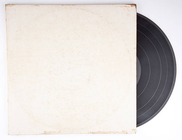 istock Old vinyl record in a paper case 537160624
