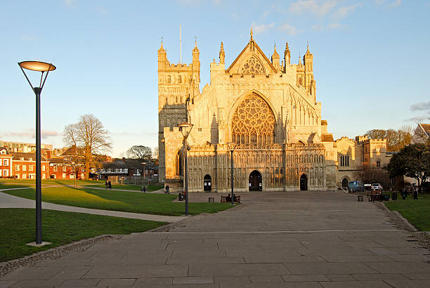 Exeter Cathedral - Church of St. Peter, Devon England, United Kingdom