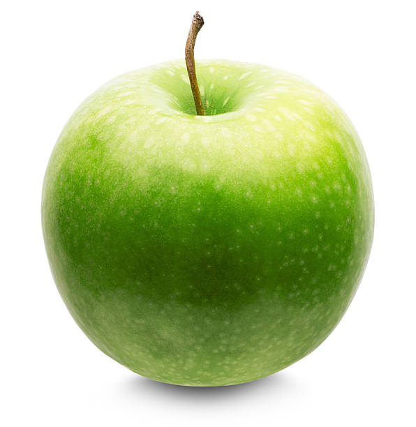 istock green apple isolated on the white background 537175895