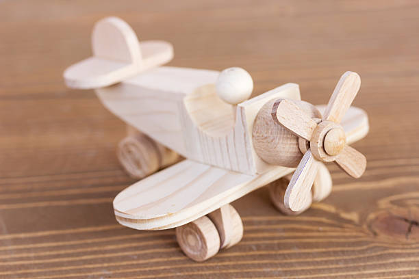 istock wooden model of plane 537176395