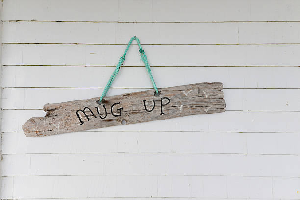 istock Mug Up coffee house sign 537176435