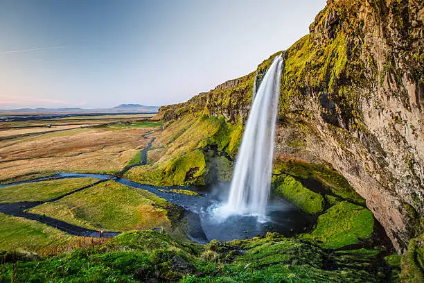 Photo of Seljalandsfoss Waterfall , Iceland