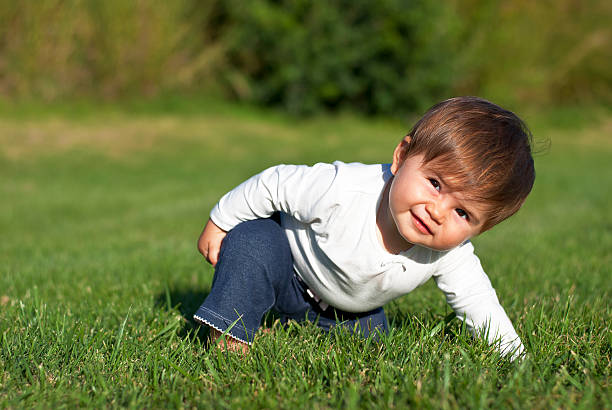 istock Girl smiling at park 537177075