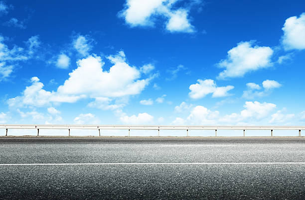 istock asphalt road and perfect sky 537178303