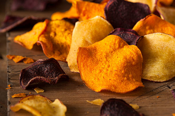 istock Healthy Homemade Vegetable Chips 537178919