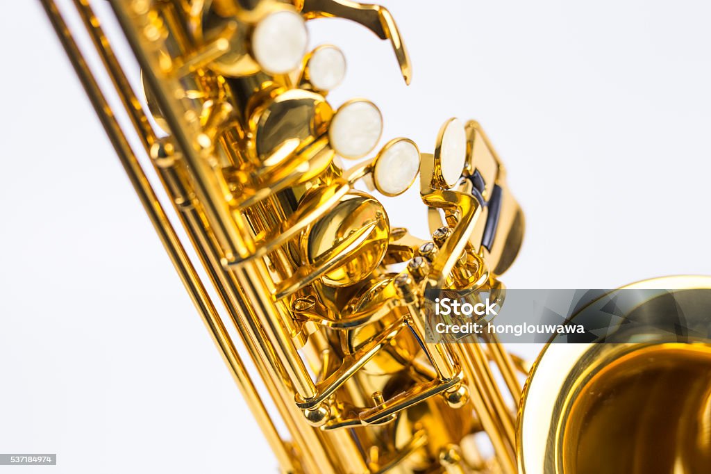 Saxophone Tenor Stock Photo