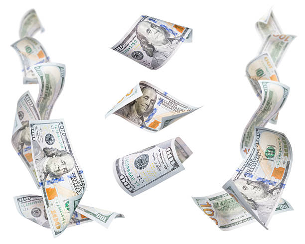 istock Left and Right Corner Frames of $100 Bills, 3 Isolated 537185251