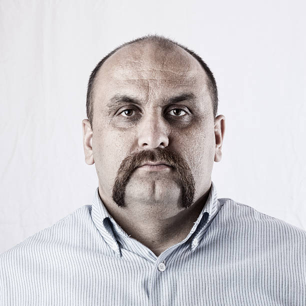 istock Portrait of man with mustache 537186869