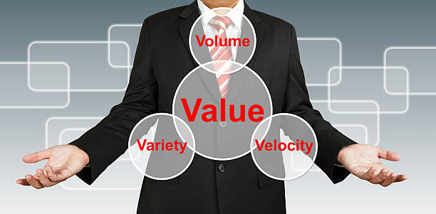 istock Businessman with Value of information 537189639
