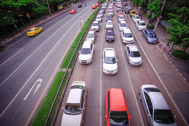 istock BANGKOK, THAILAND, 4 AUGUST 2014, Traffic on a busy road 537191459