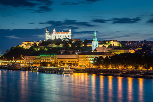 istock Evening view of Bratislava, Slovakia. 537191948