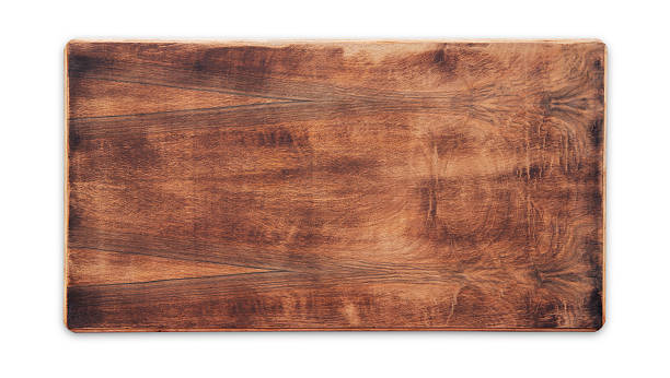 istock Natural dark brown wood texture. 537194926
