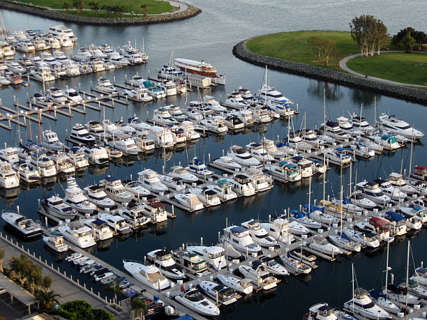 istock Boat marina in San Diego 537210067