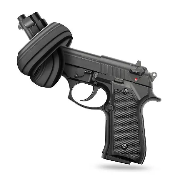 Photo of Handgun with knot