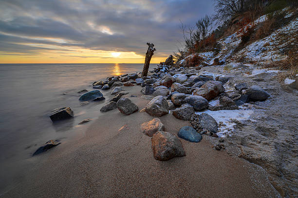 istock Baltic sea at beautiful landscape - long exposure time 537212637