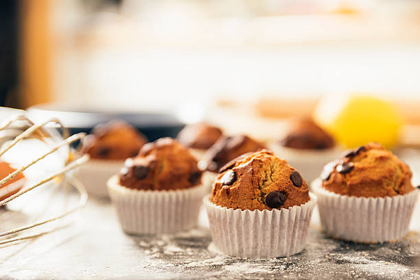 istock Beautiful woman Preparing Cookies And Muffins. 537228222