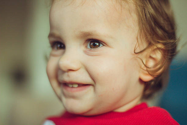 istock Baby girl facial expression 537228944