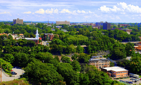 Aerial View Poughkeepsie NY