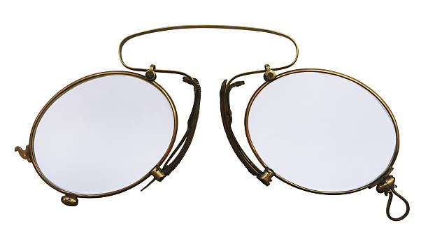 Antique Nose Spectacles Stock Photo - Download Image Now - Pince Nez,  Old-fashioned, Retro Style - iStock
