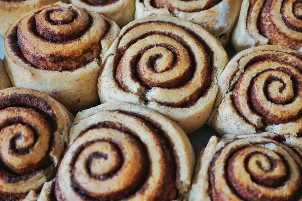 istock Homemade Cooked from Scratch Cinnamon Pastry Buns Baked Breakfast 537231412