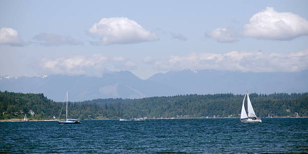 istock Sailboats near Charles Richey viewpoint 537235554
