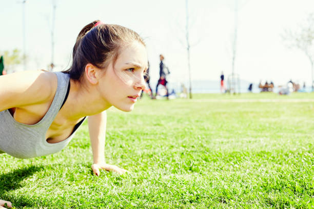 istock Giving Everything she's got to Look Great this Summer 537236604
