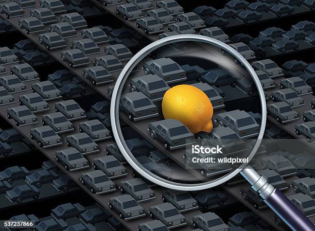 Driving A Lemon Car Concept Stock Photo - Download Image Now - Car, Lemon - Fruit, Collector's Car