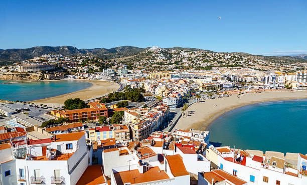 istock Two beaches in Peniscola, Castellon, Spain 537240946