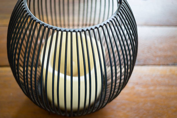 istock Retro still-life with the old lantern 537244340