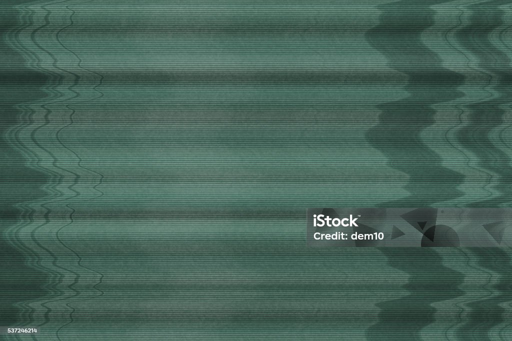 Computer Static Green Green Static On Television Screen Stock Photo - Download Image Now ...